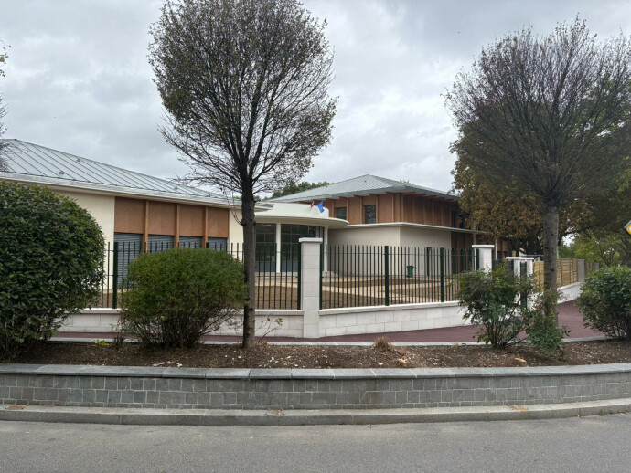 Inauguration de la nouvelle école maternelle Colette Huard de la Ville de Clamart.