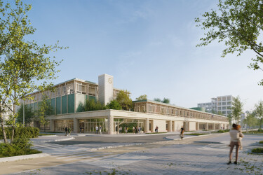École polytechnique urban development zone (ZAC) school complex